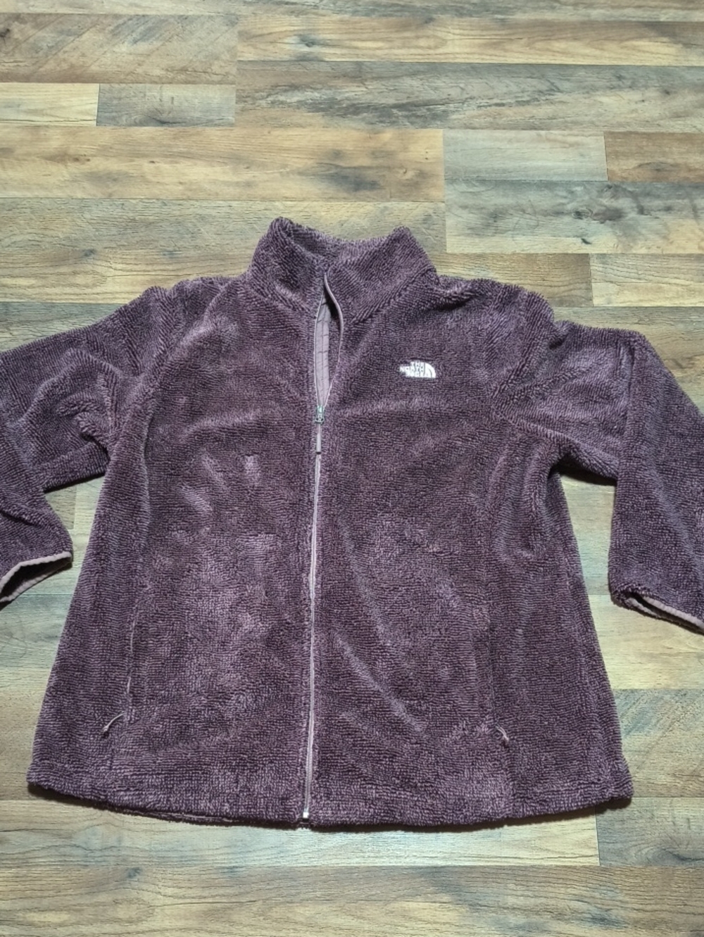 The North Face Plush Full-Zip Jacket - Plum